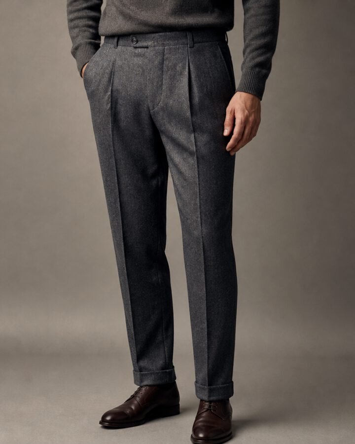 Grey Flannel Trousers